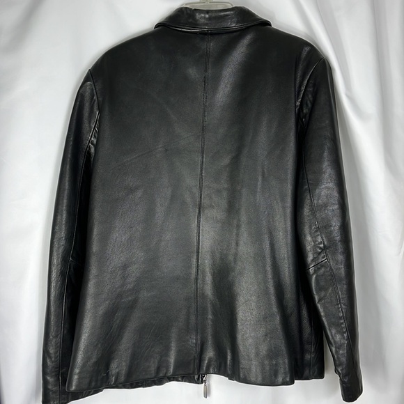 Extasy Italian soft leather pant coat EUC - Picture 11 of 12